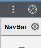 The compass icon and Nav Bar header in MySSU